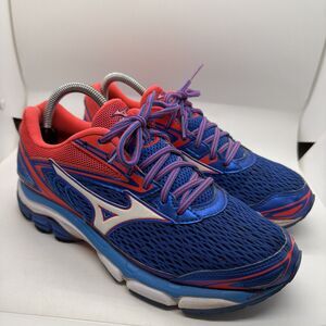 Shoes IZUNO Womens Sz 9 Orange & Blue J1GD174401